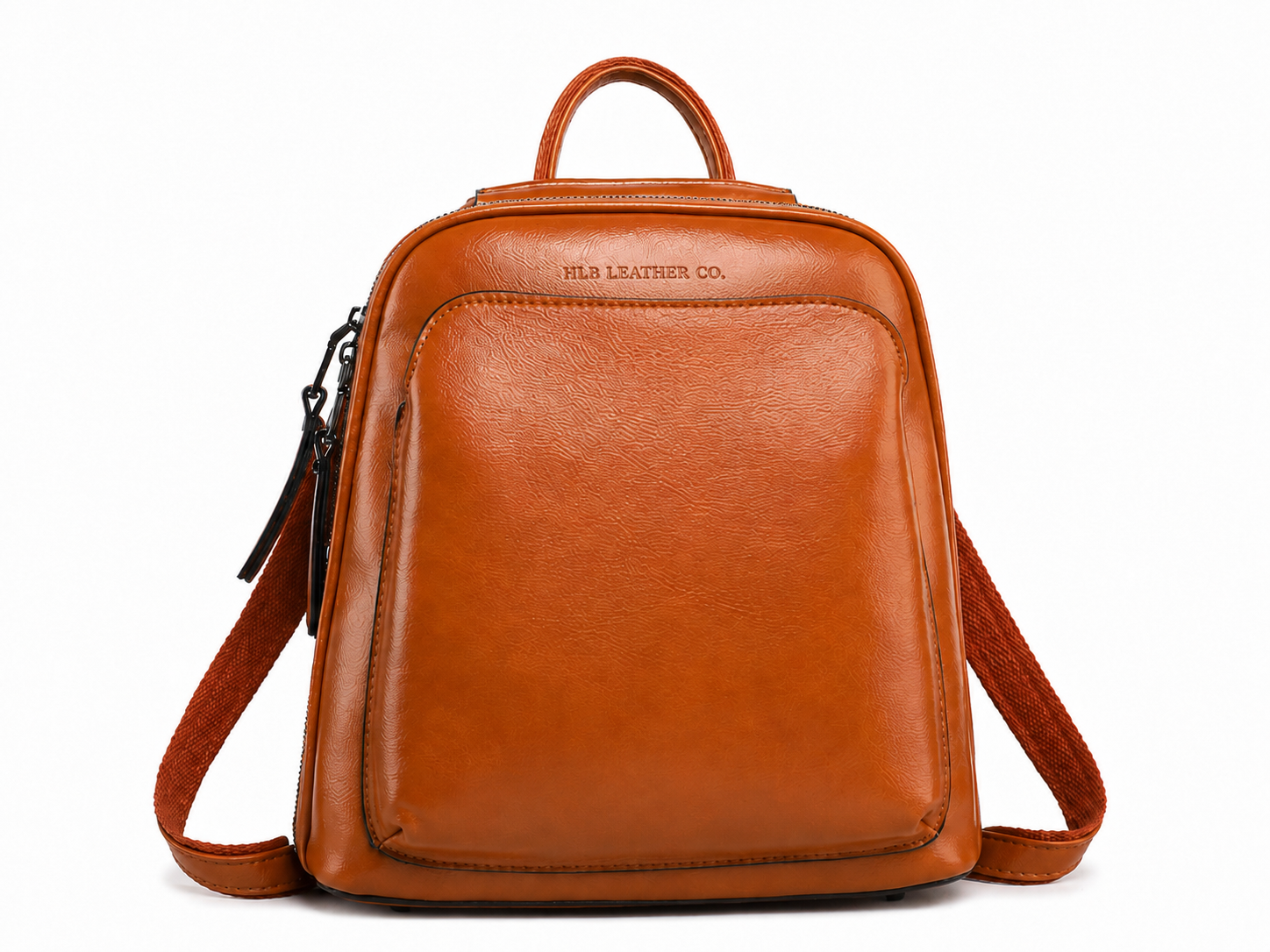 Full Grain Leather Backpack Purse, Designer Backpack, Natural Leather Fashion Backpack Gift For Her