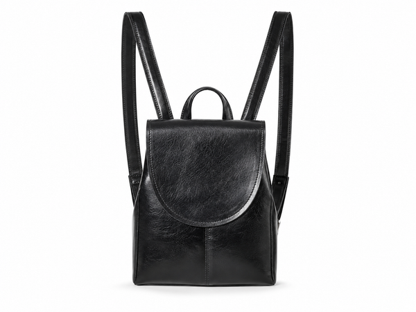 Top Grain Leather Backpack Women, City Backpack, Natural Cowhide Leather Travel Backpack
