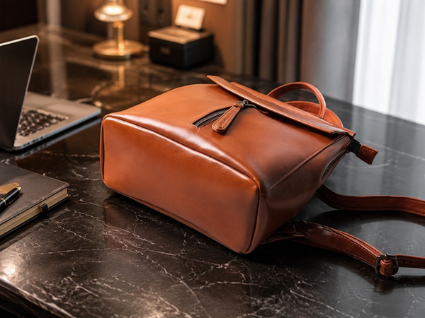 Women Leather Knapsack, Stylish Leather Backpack, Shoulder Bag