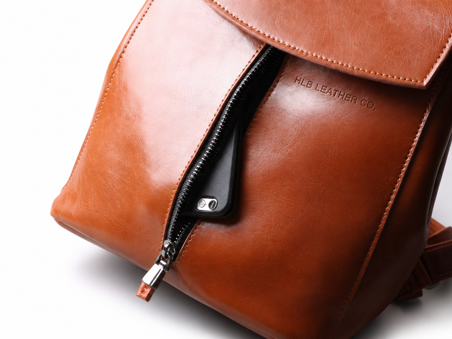 Women Leather Knapsack, Stylish Leather Backpack, Shoulder Bag