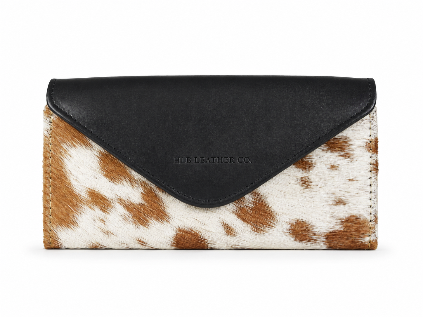 Versaille Hair-On Leather Clutch – Handcrafted Full-Grain Statement Wallet