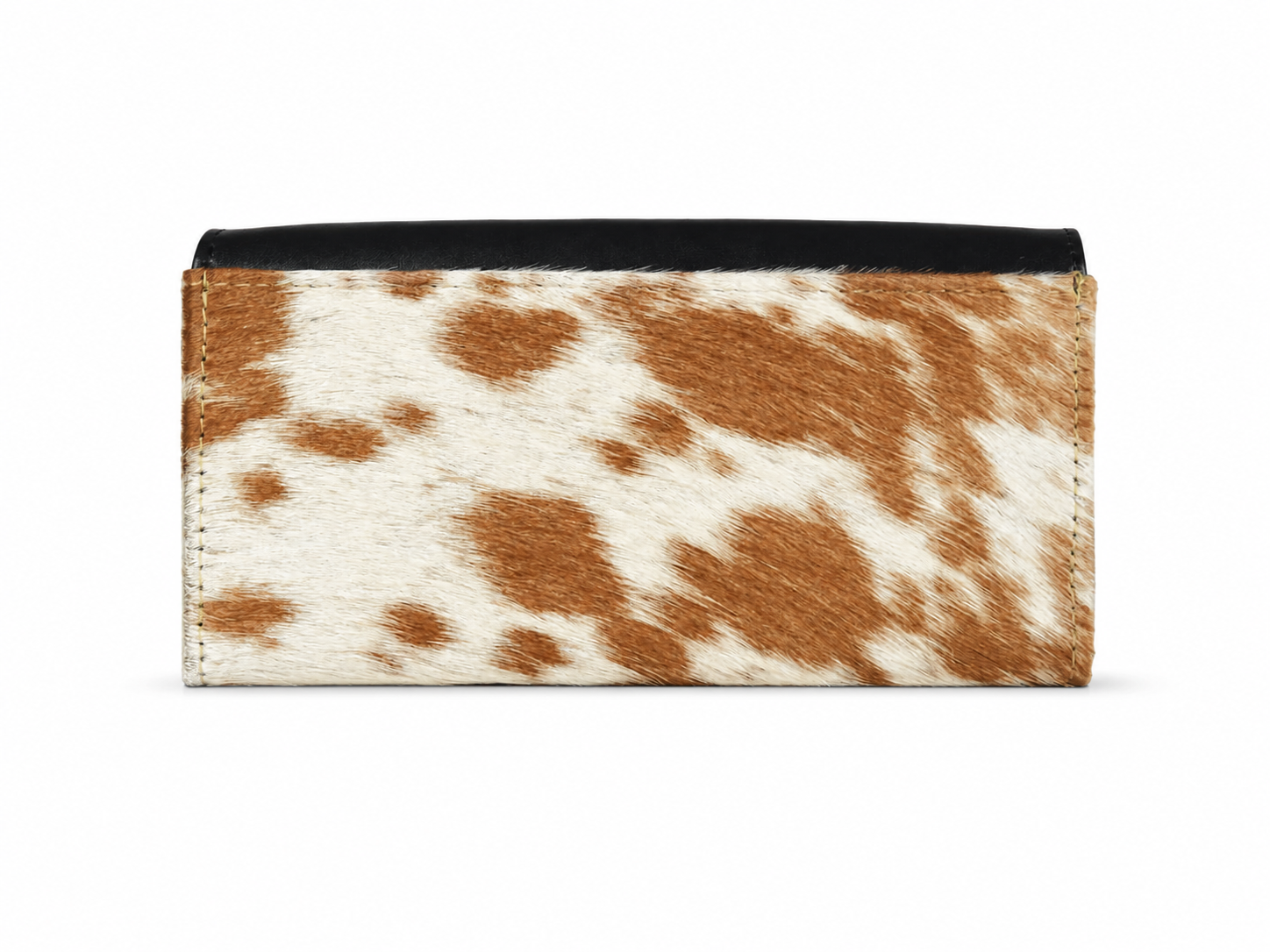 Versaille Hair-On Leather Clutch – Handcrafted Full-Grain Statement Wallet