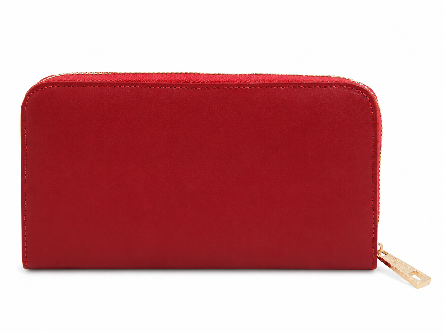 Venere Smooth Italian Leather Zip Wallet – Multi-Compartment Card & Cash Organizer