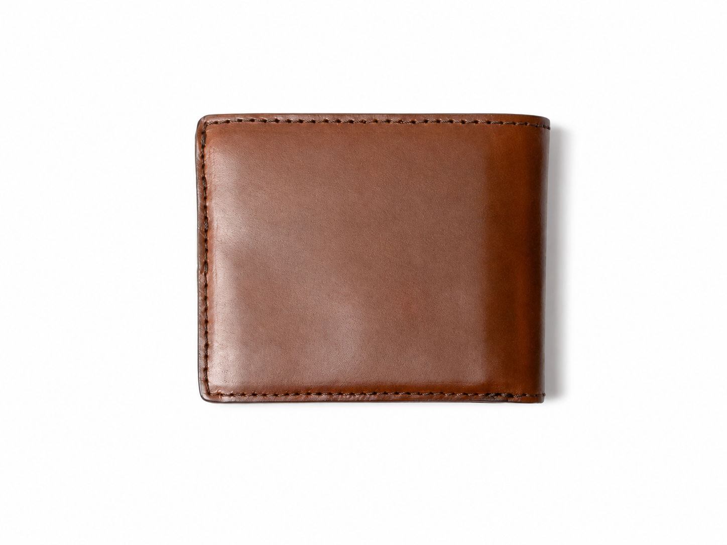 Dakota Chestnut Brown Leather Bifold Wallet – Slim Card & Cash Organizer