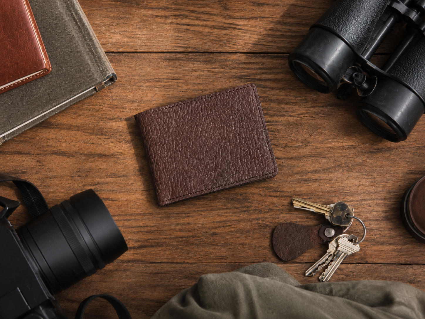 Roosevelt Buffalo Grain Bison Leather Billfold Wallet – Classic Card & Cash Organizer