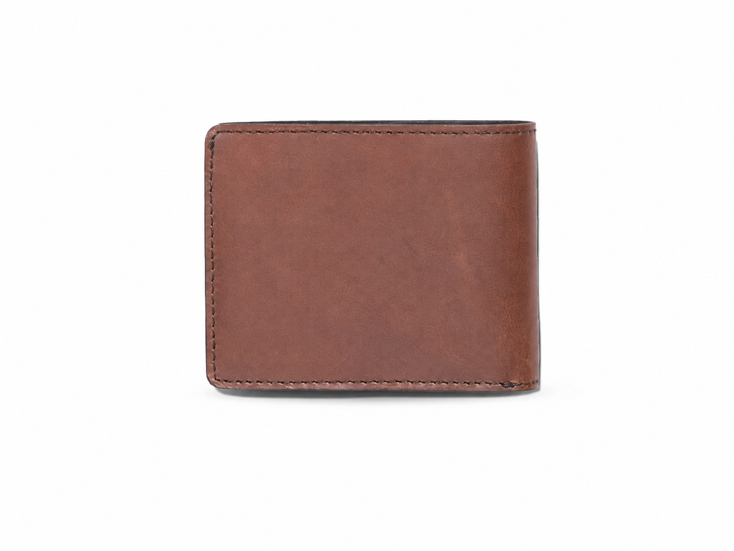 Roosevelt Amber Brown Leather Billfold Wallet – Classic Card & ID Organizer