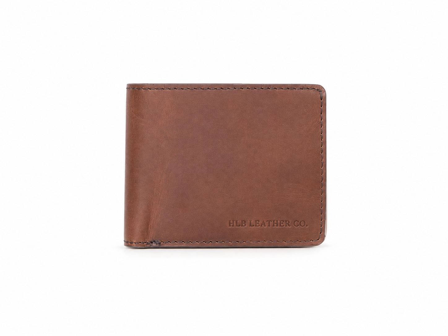 Roosevelt Amber Brown Leather Billfold Wallet – Classic Card & ID Organizer