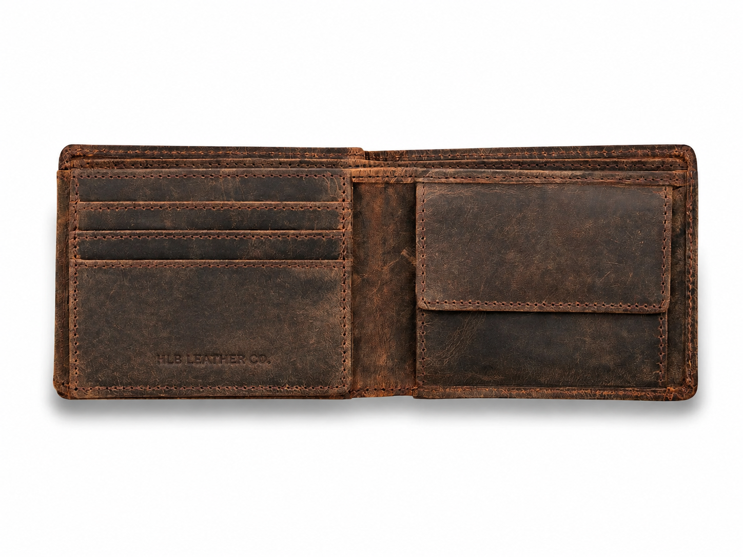 Braxton Men's Leather Trifold Wallet – Australian-Tanned Card & ID Wallet