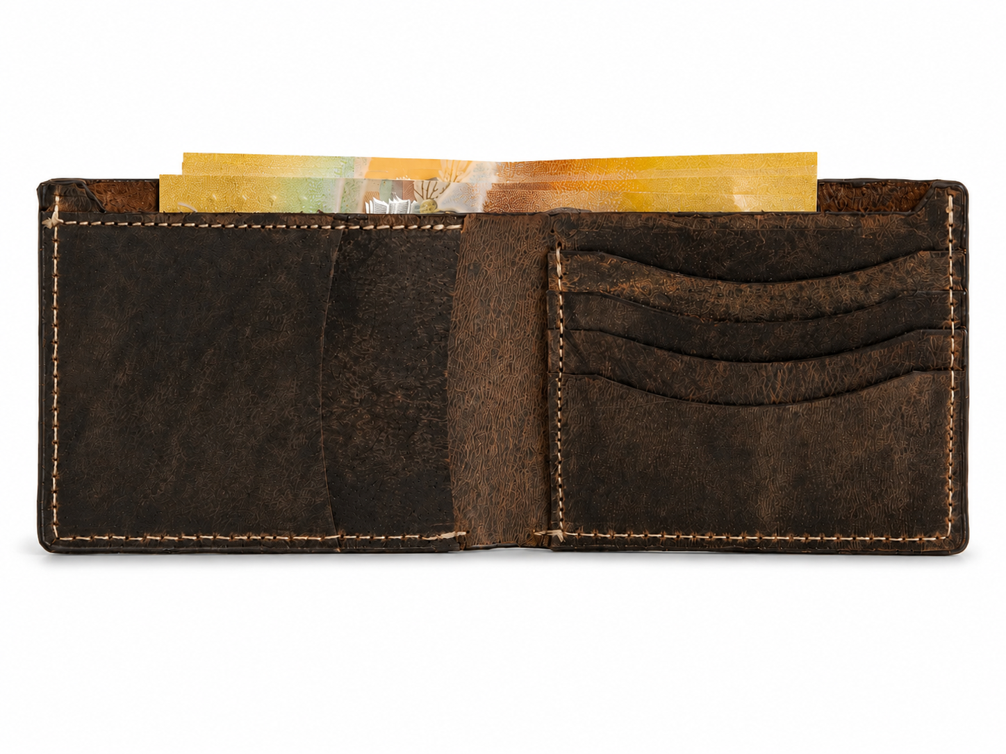 Lazaro Leather Bifold Wallet – RFID Card, Cash & ID Organizer