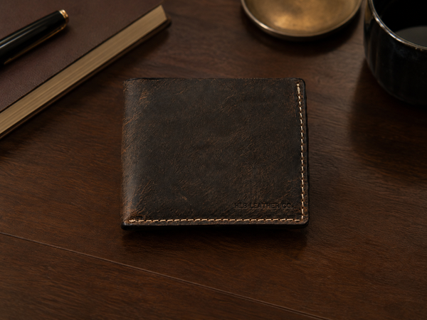 Lazaro Leather Bifold Wallet – RFID Card, Cash & ID Organizer
