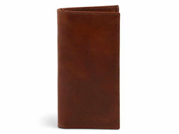 Langres Full-Grain Leather Vertical Bifold Wallet – Card, ID & Cash Organizer