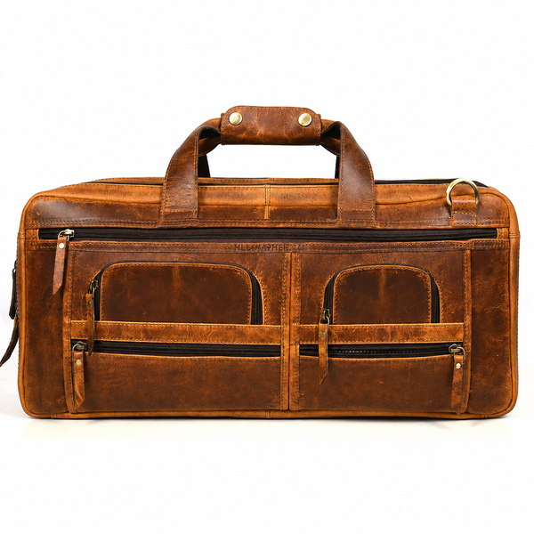 Genuine Leather Chef Knife Case – Distressed Brown