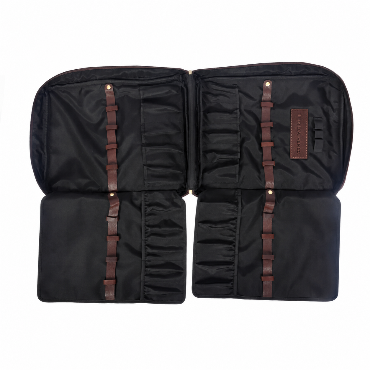 Genuine Leather Chef Knife Backpack – Saddle Dark Brown