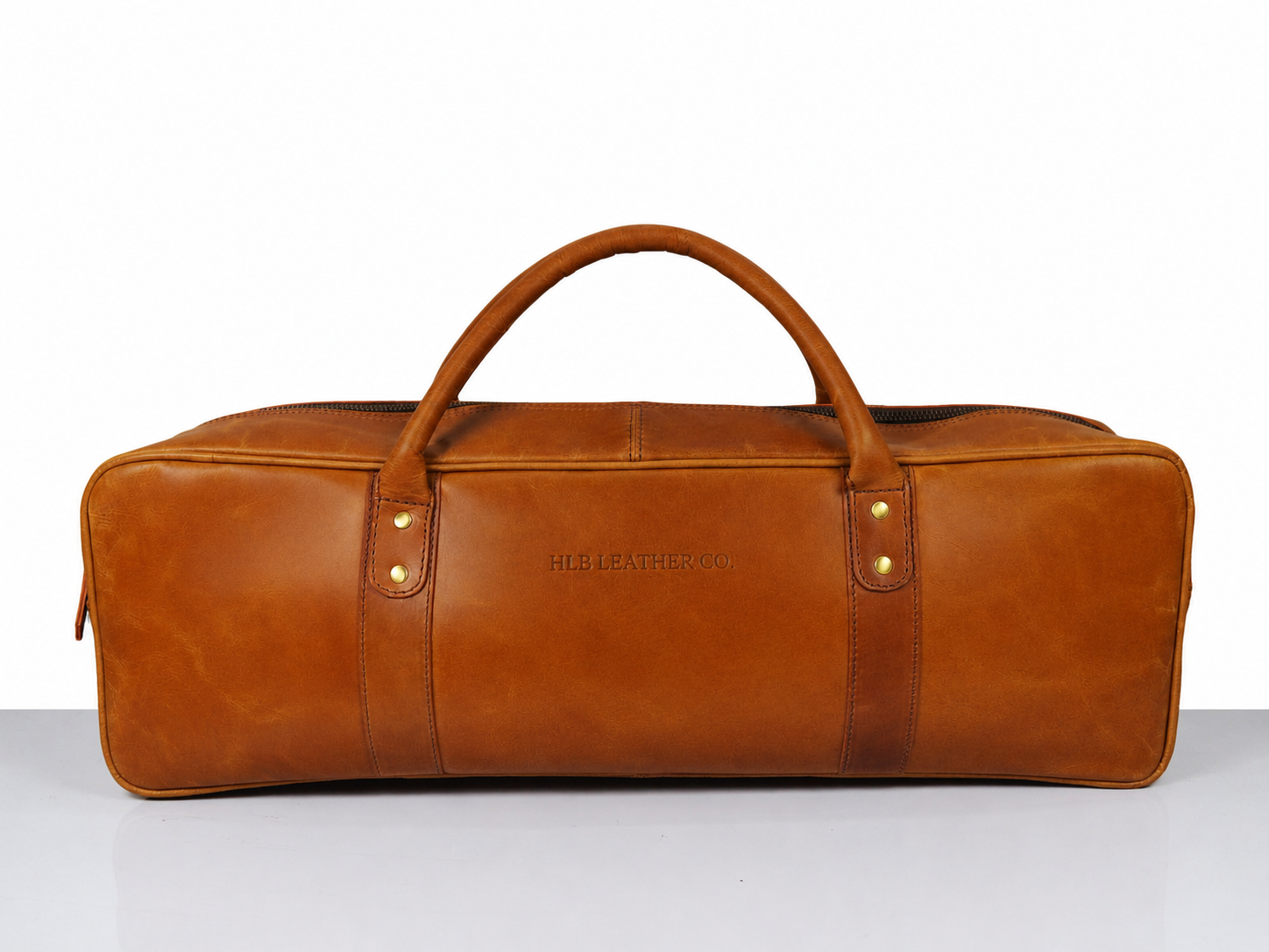 Premium Buffalo Leather Chef Knife Bag – Ochre Brown