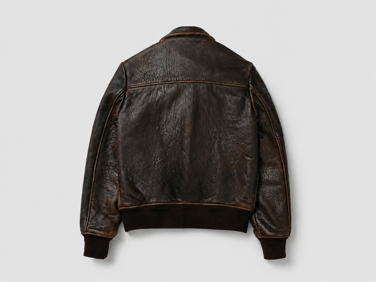 Women’s Lambskin Leather A-2 Flight Jacket – 21.5 Inch