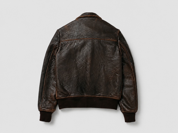 Women’s Lambskin Leather A-2 Flight Jacket – 21.5 Inch