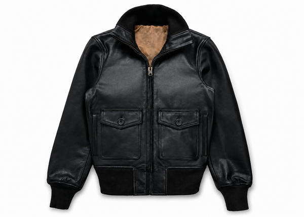Women’s Lightweight Cowhide Leather A-1 Flight Jacket – 23 Inch