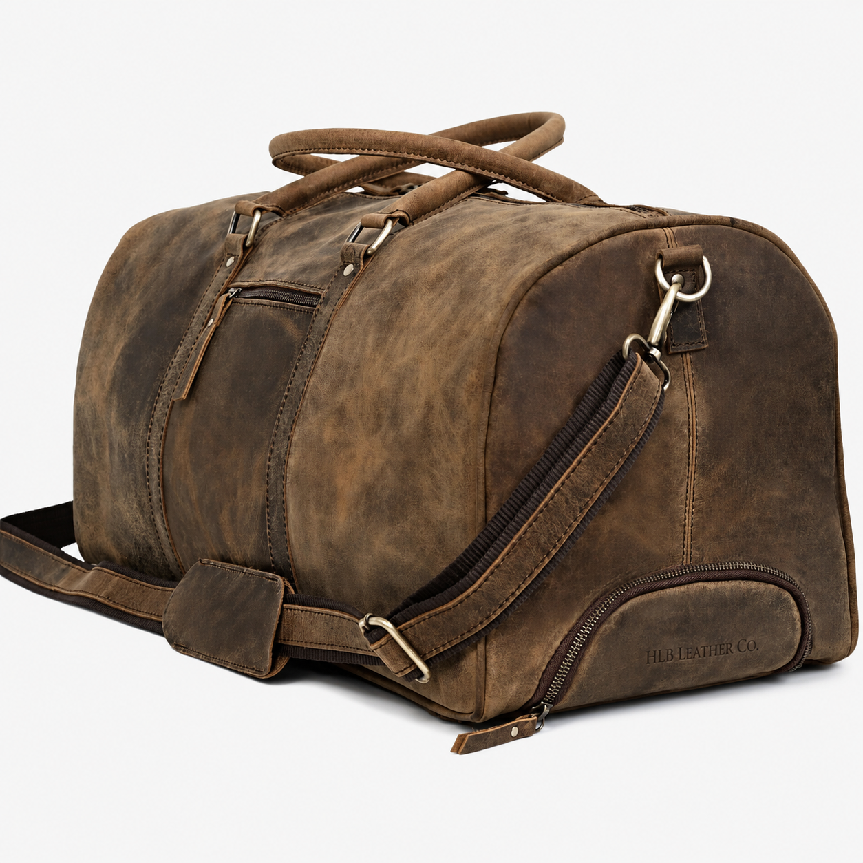 Atlanta Leather Duffle Combo
