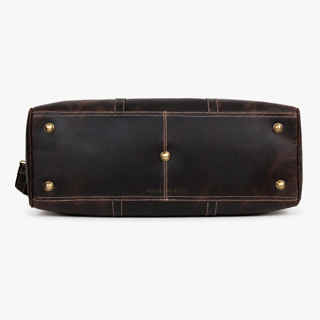 Charlotte Buffalo Leather Duffle Bag