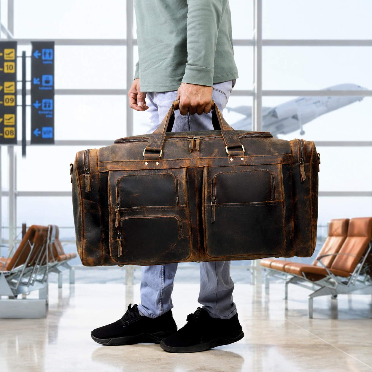 Dakota Legacy Buffalo Duffle Bag