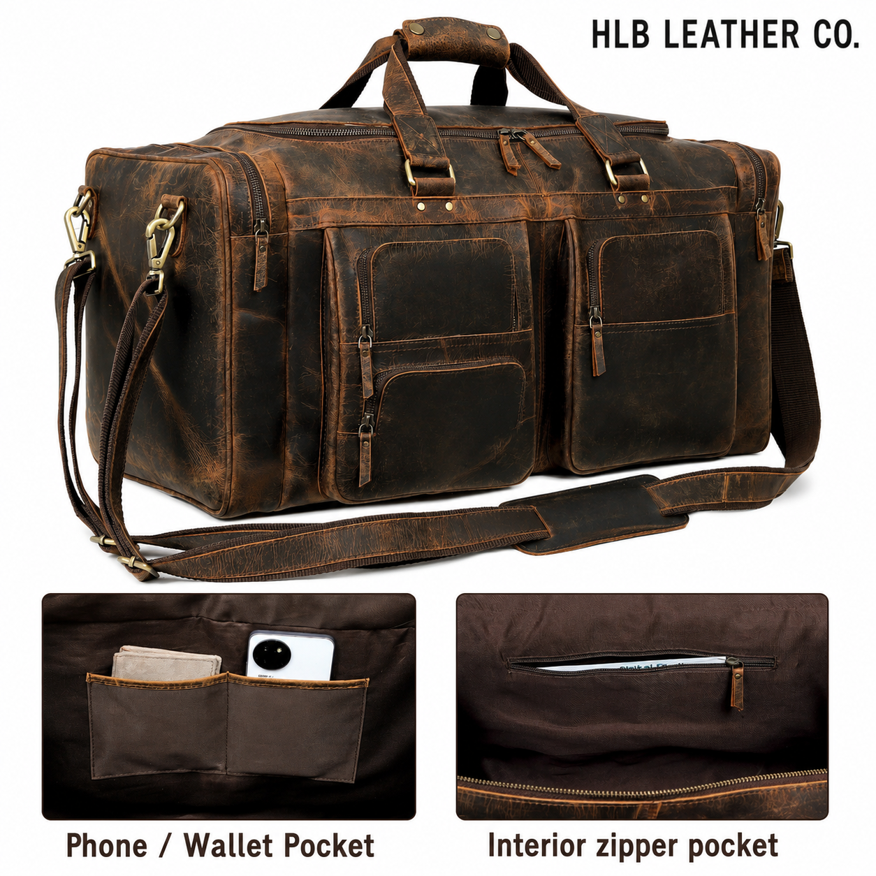 Dakota Legacy Buffalo Duffle Bag