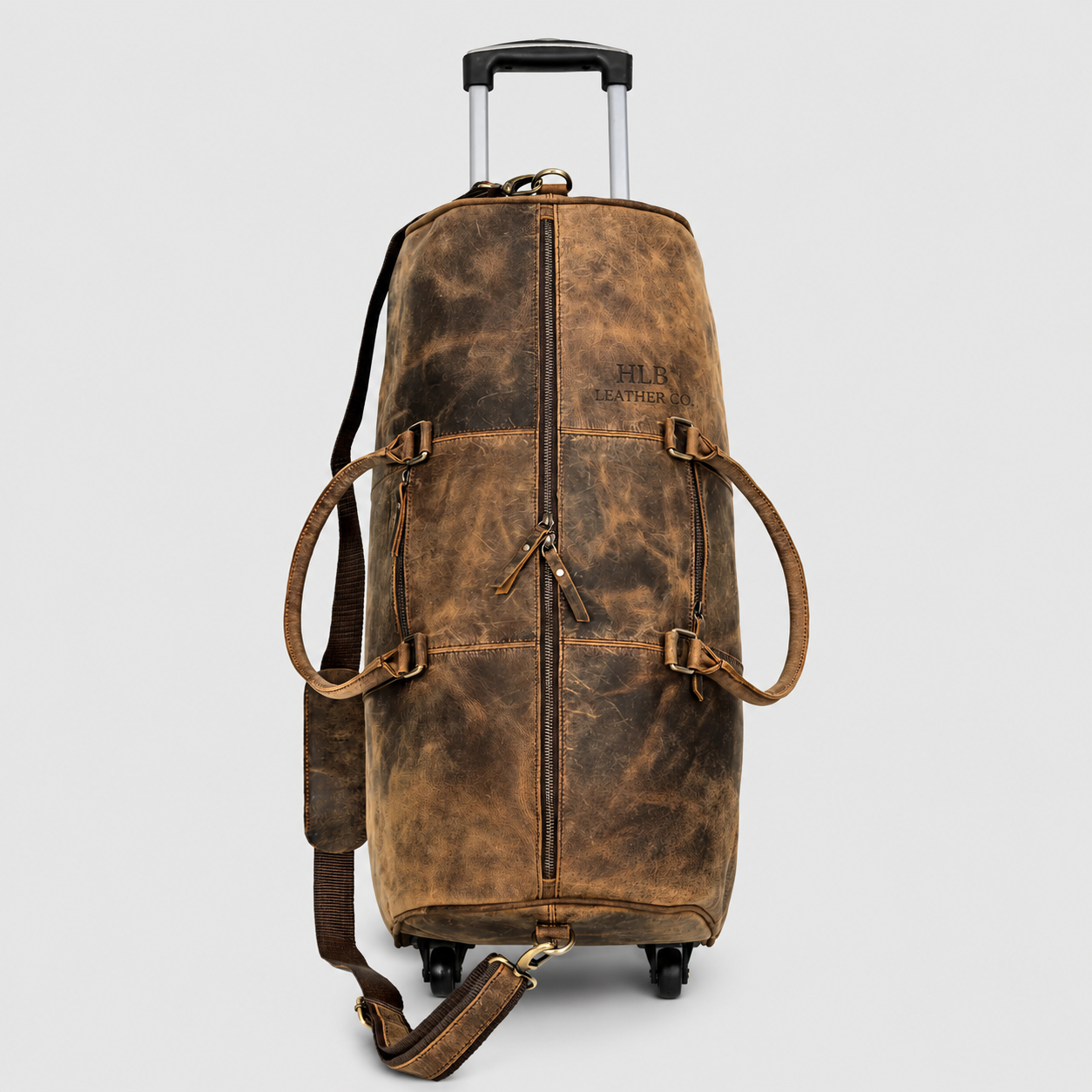 Atlanta Buffalo Leather Duffle Bag