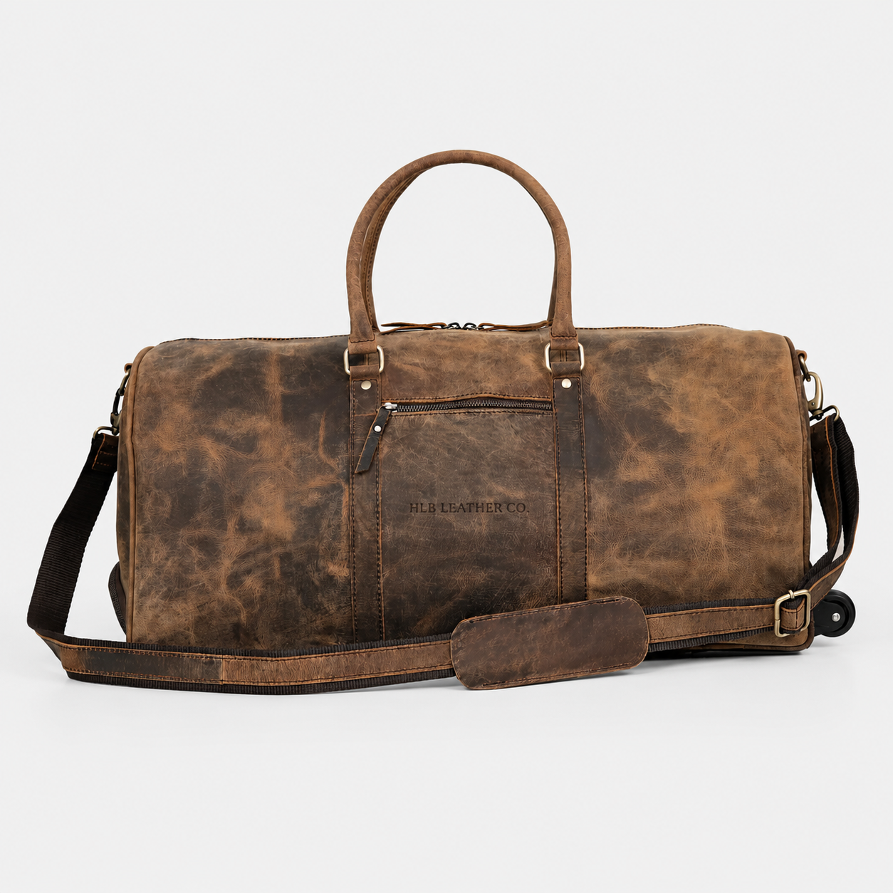 Atlanta Buffalo Leather Duffle Bag