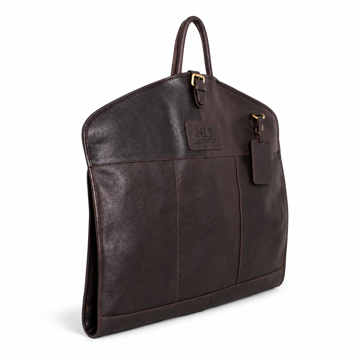 Chelsea Harper Foldable Leather Suit Carrier