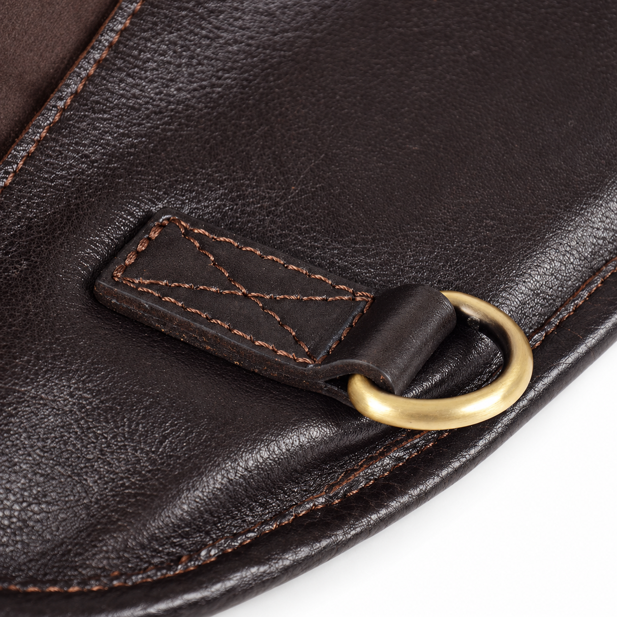 Chelsea Harper Foldable Leather Suit Carrier
