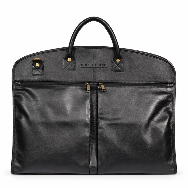 Milano Luxury Genuine Leather Suit Carrier