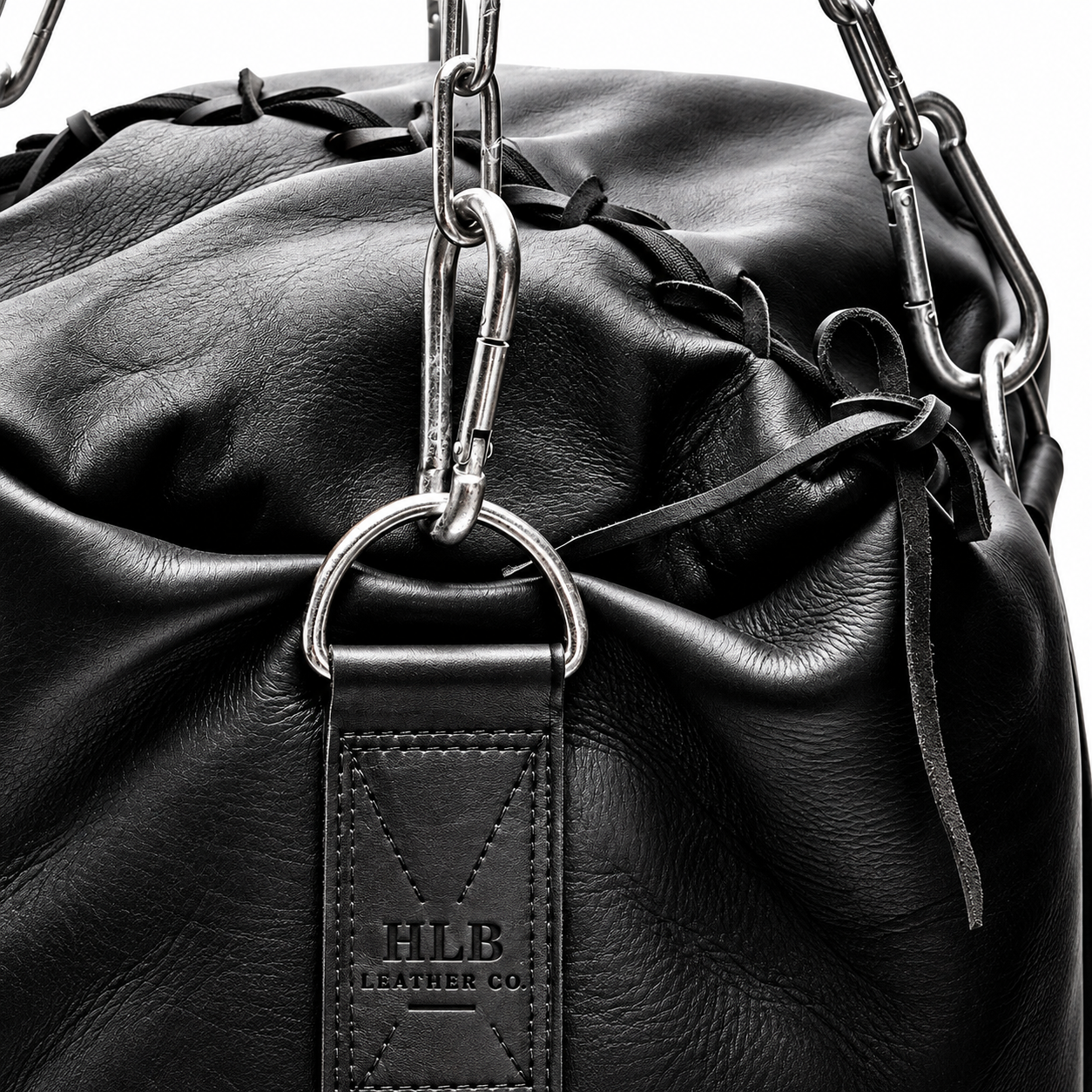 Executive Black Leather Heavy Punching Bag