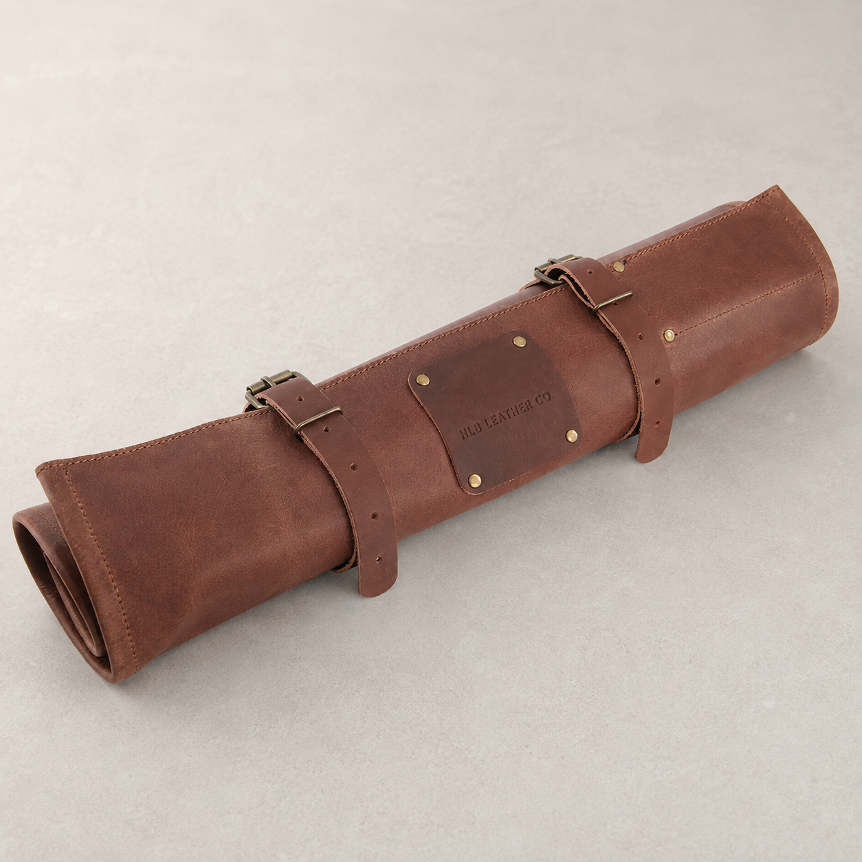 Witloft Buffalo Leather Knife Roll — 9 Compartments