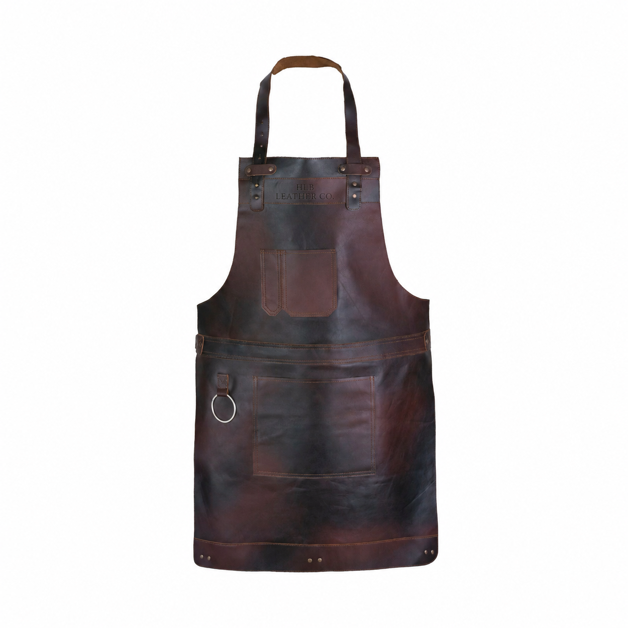 Distressed Full-Grain Cowhide Utility Apron – South Dakota Style