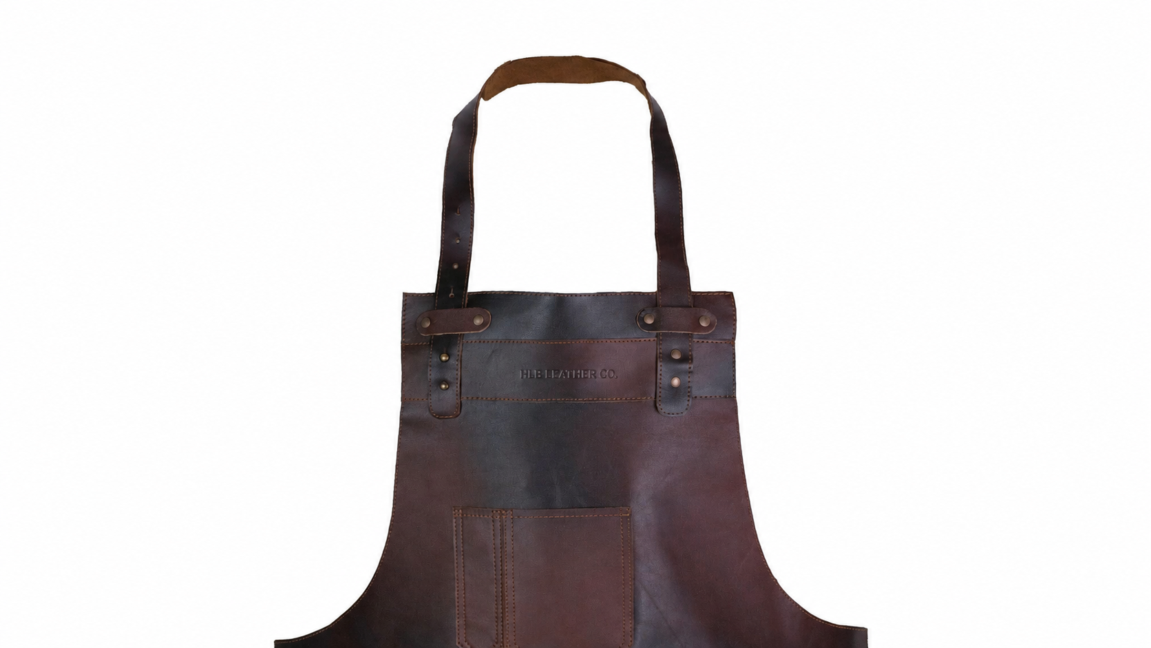Distressed Full-Grain Cowhide Utility Apron – South Dakota Style