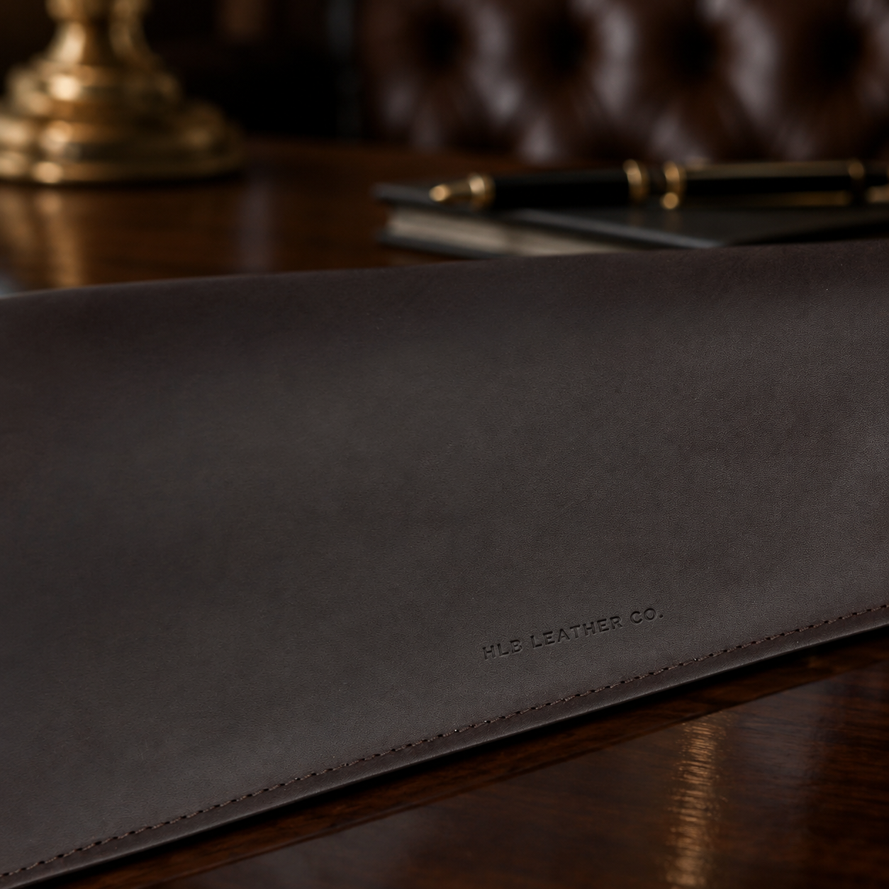 Moreton Brown Leather Portfolio – Ring Binder, Tablet & Document Organizer