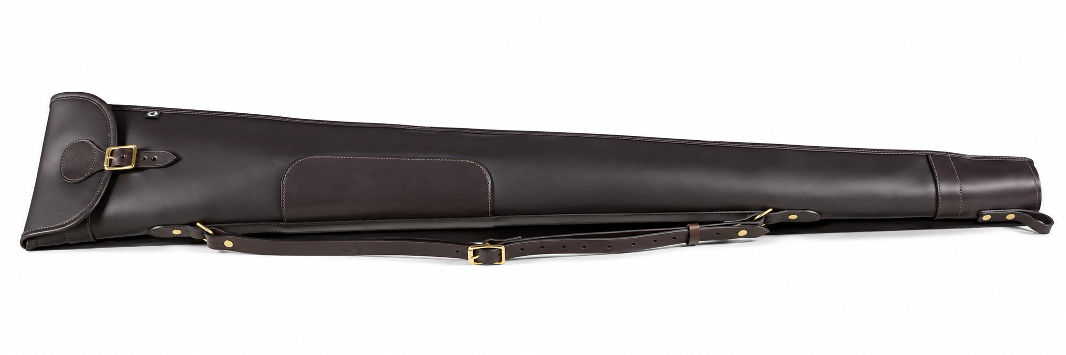 Byland Leather Shotgun Slip – Flap, Buckle & Full-Zip Gun Case