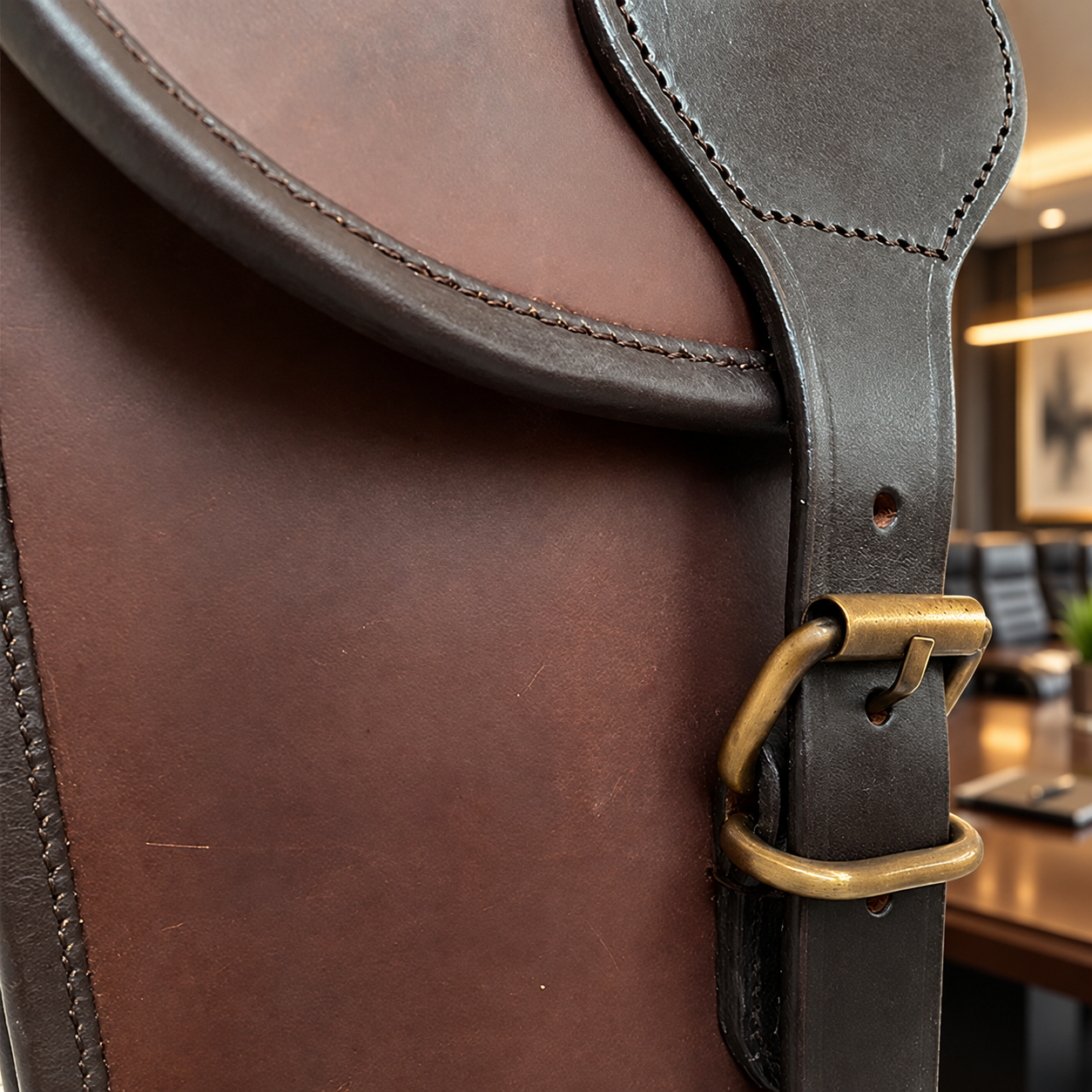 Latigo Brown Leather Shotgun Slip – Smooth Finish Fleece-Lined Gun Case