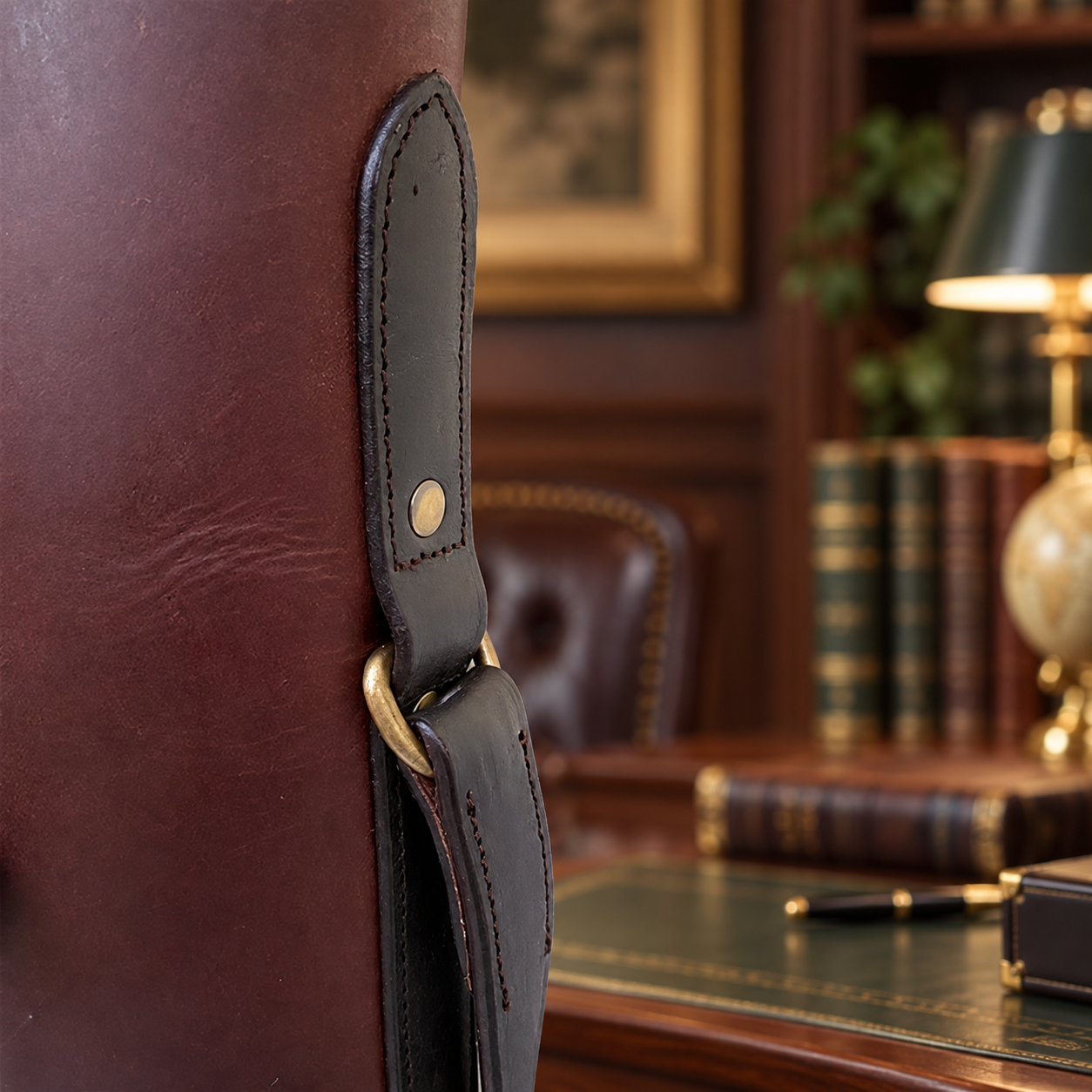 Latigo Brown Leather Shotgun Slip – Smooth Finish Fleece-Lined Gun Case