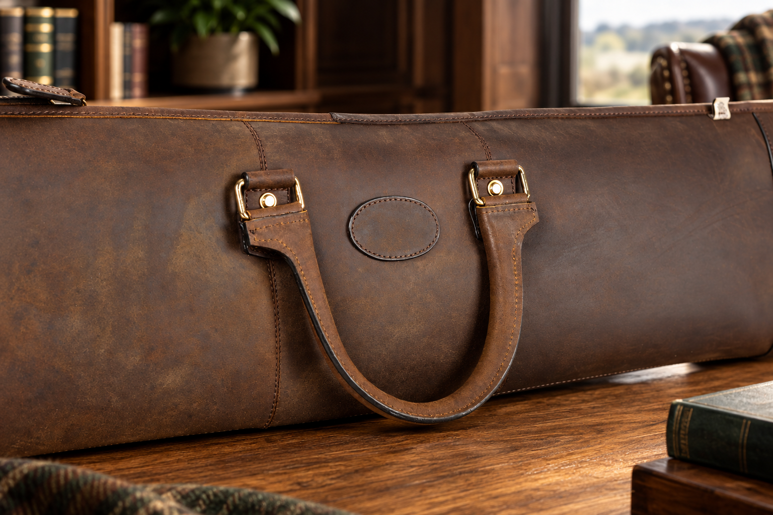 Devonshire Leather Travel Slip – Short
