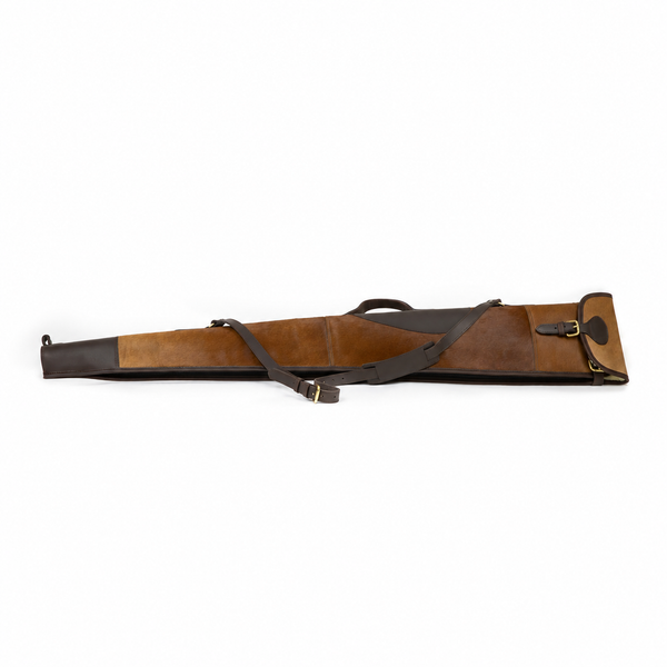 Cow Hide and Leather Gun Slip up to 30" – Buckle & Flap