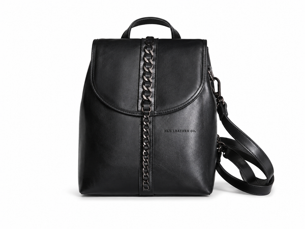 Women's Top Grain Leather Backpack, Leather Rucksack for Women, Lady Backpack Stylish Casual