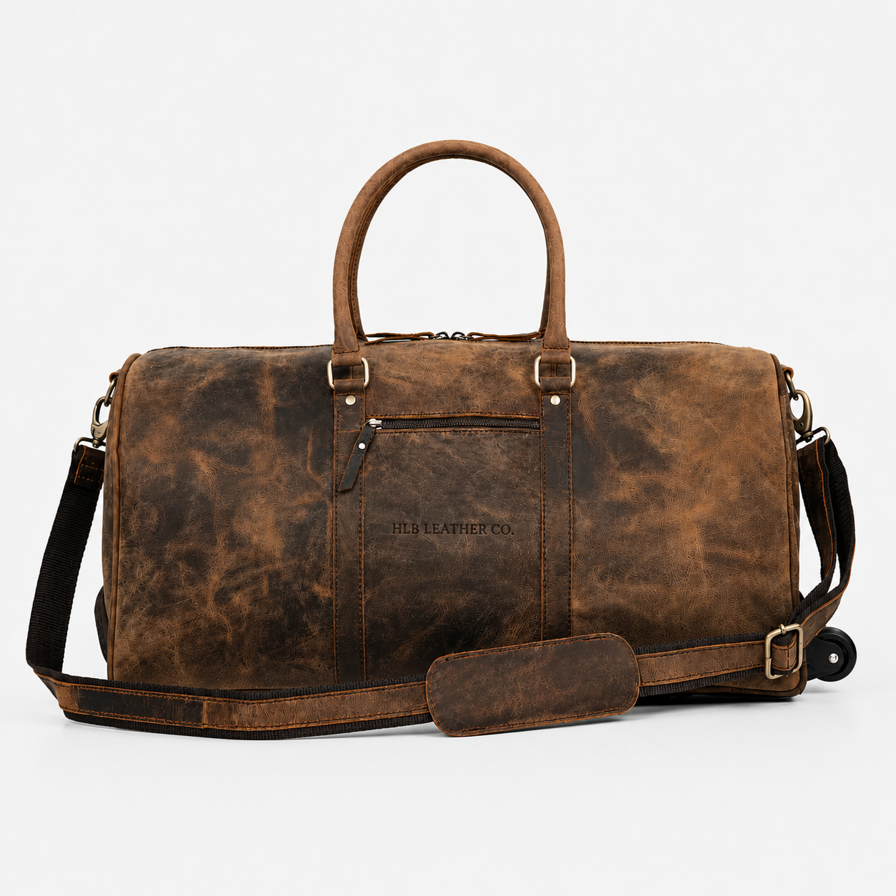 Atlanta Buffalo Leather Duffle Bag