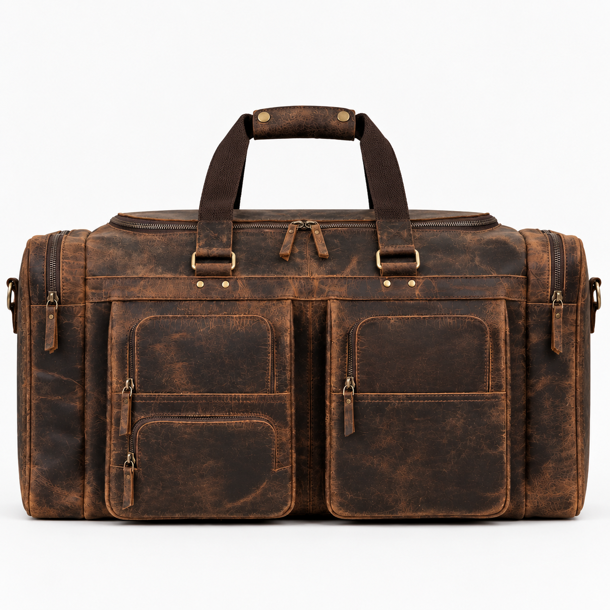 Farm Premium Buffalo Leather Duffle