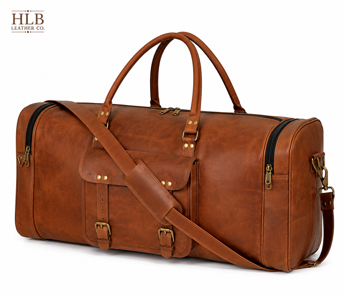 Iconic Full Grain Leather Duffel Bag