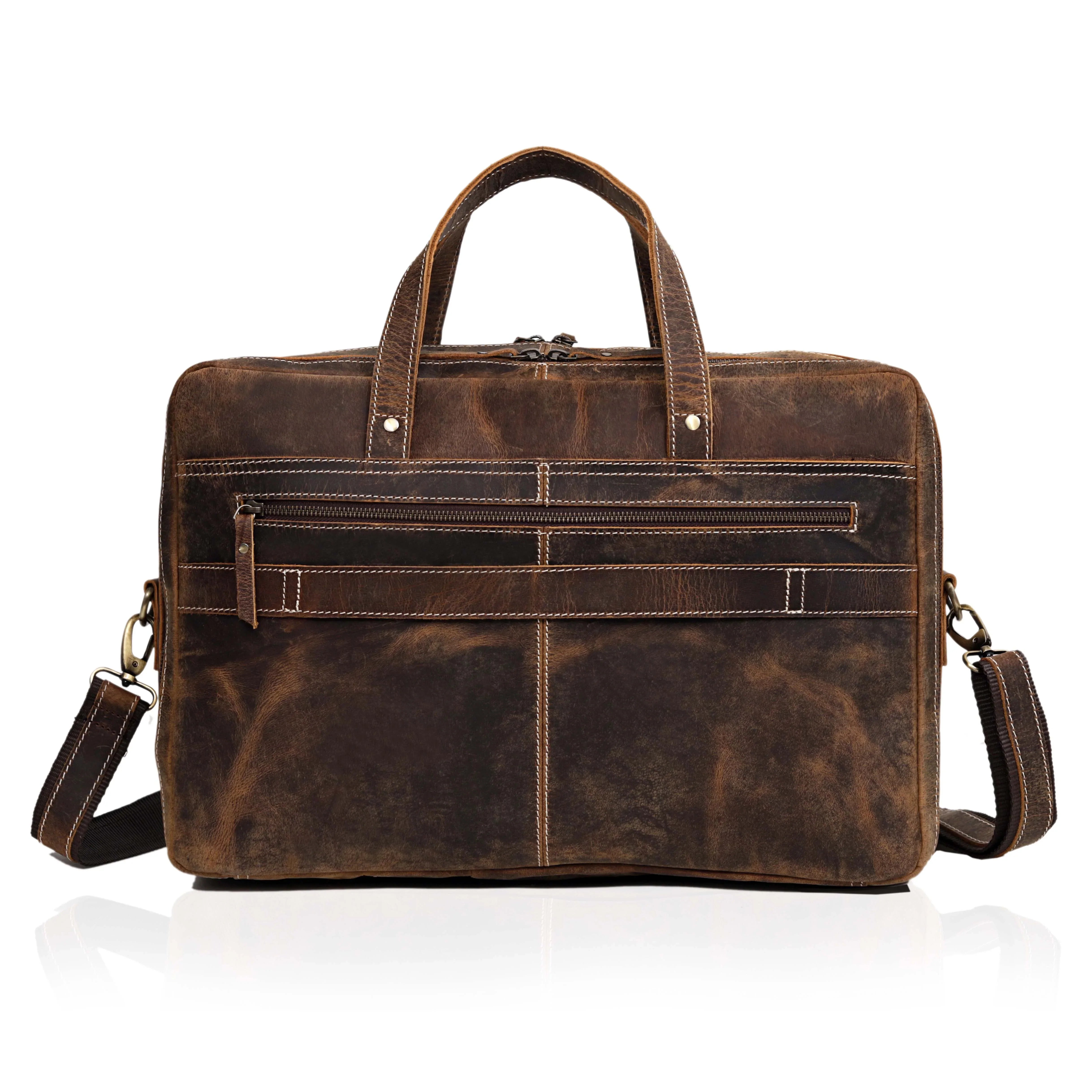 Dylan Brown Buffalo Leather Briefcase