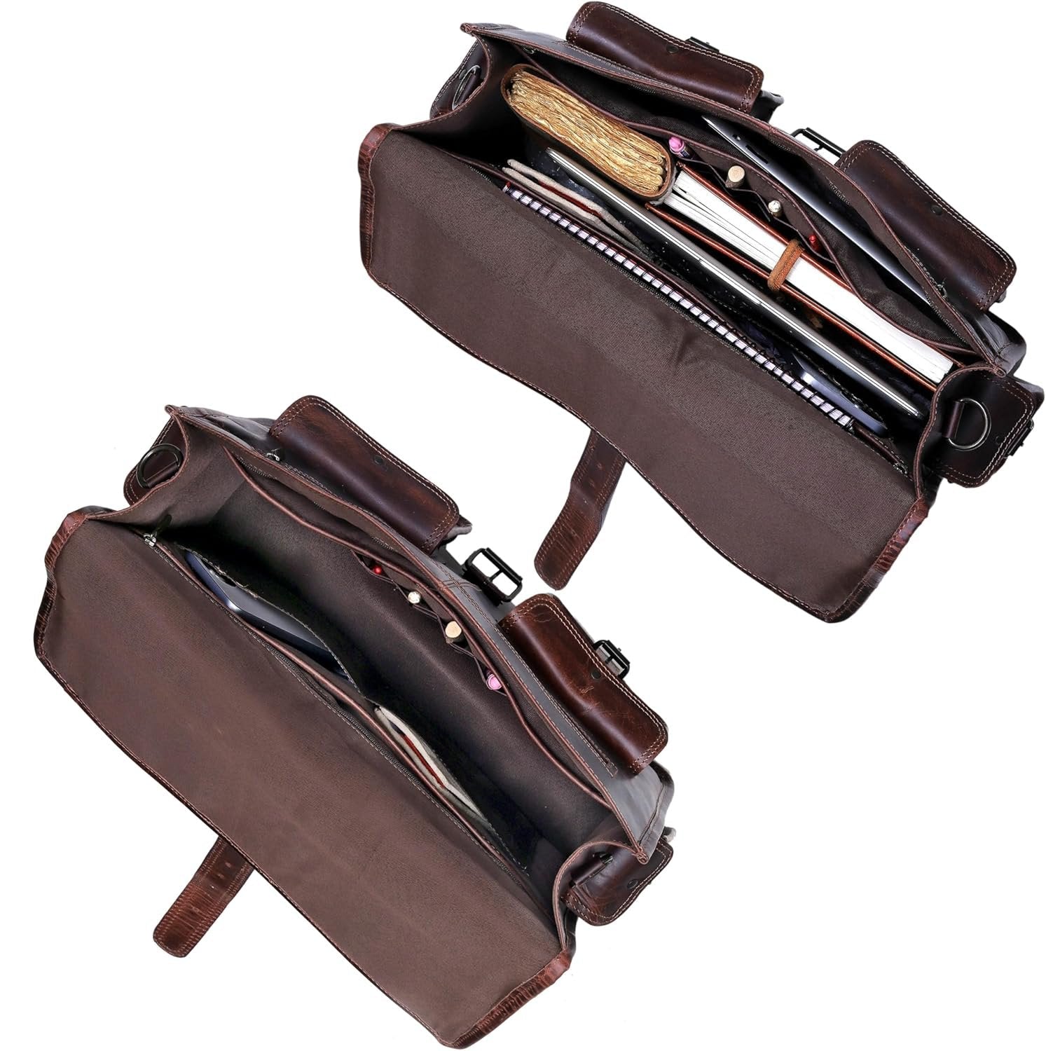 Ashford Buffalo Leather Briefcase
