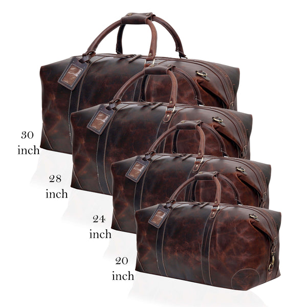 Nashville Leather Duffel Bag Men - Brown