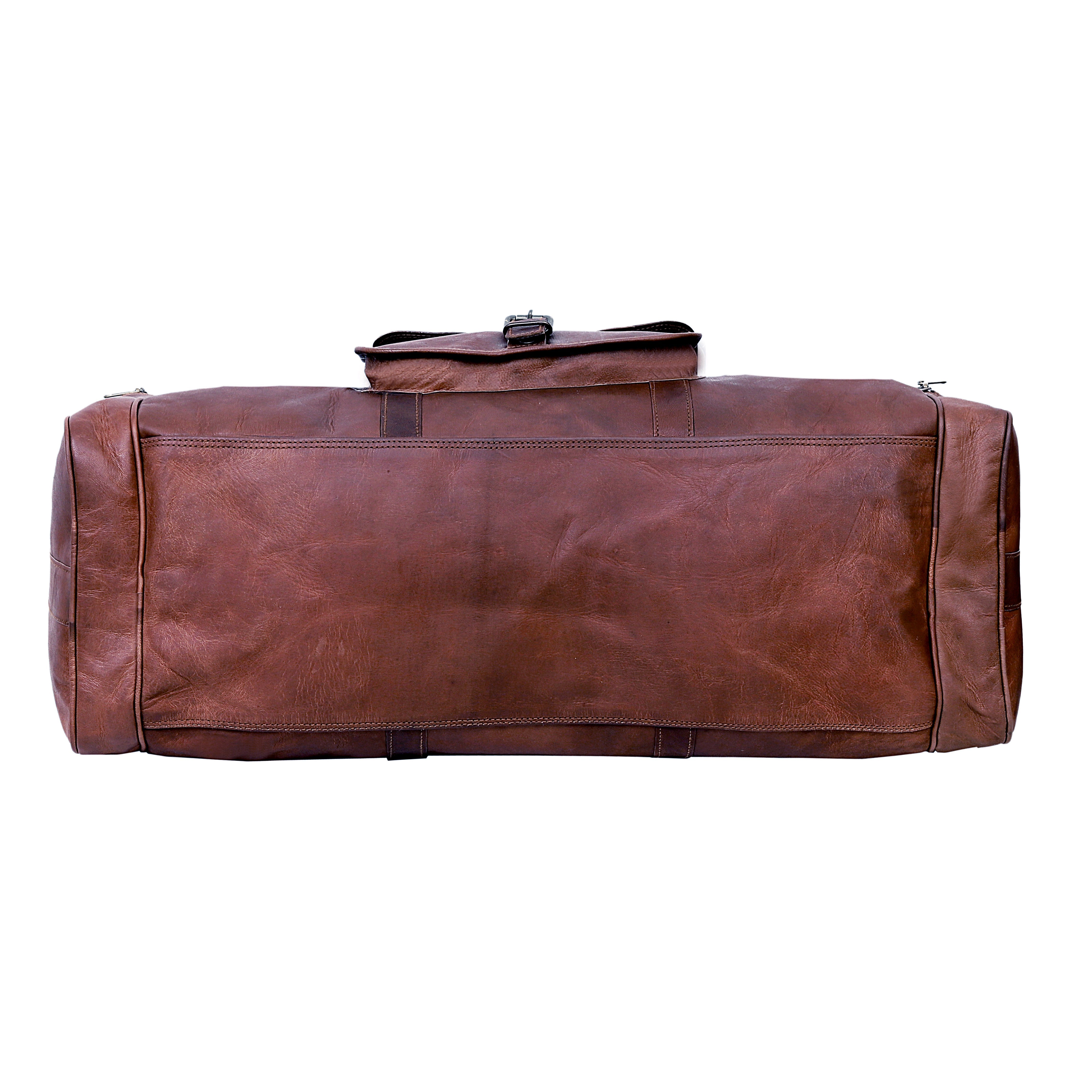 Sherry Leather Duffel Bag For Men - Genuine Leather Travel & Gym Bag