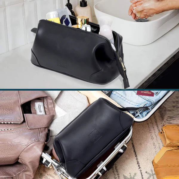 John Leather Duffel Bag Combo