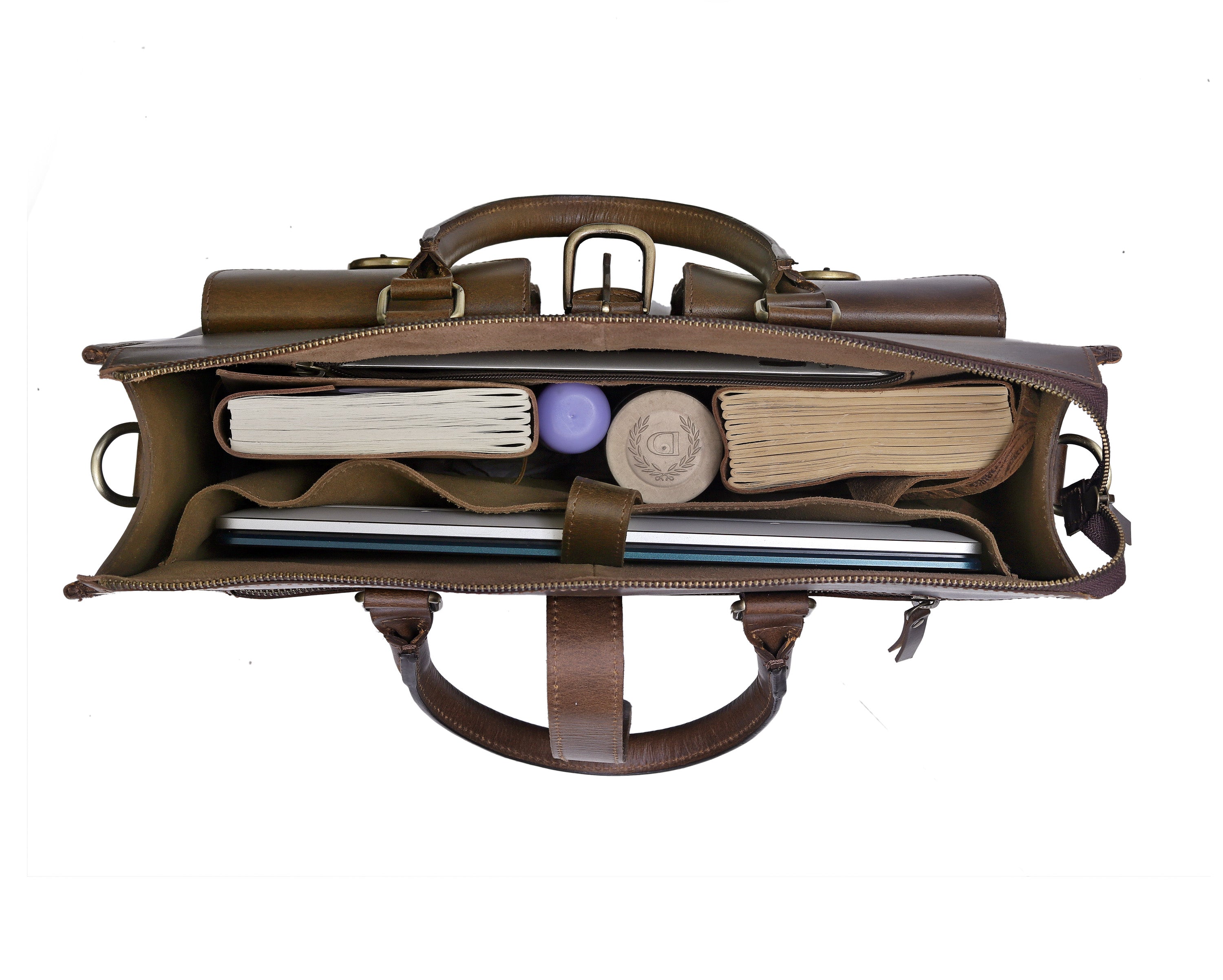 Lawyer Leather Briefcase Bag